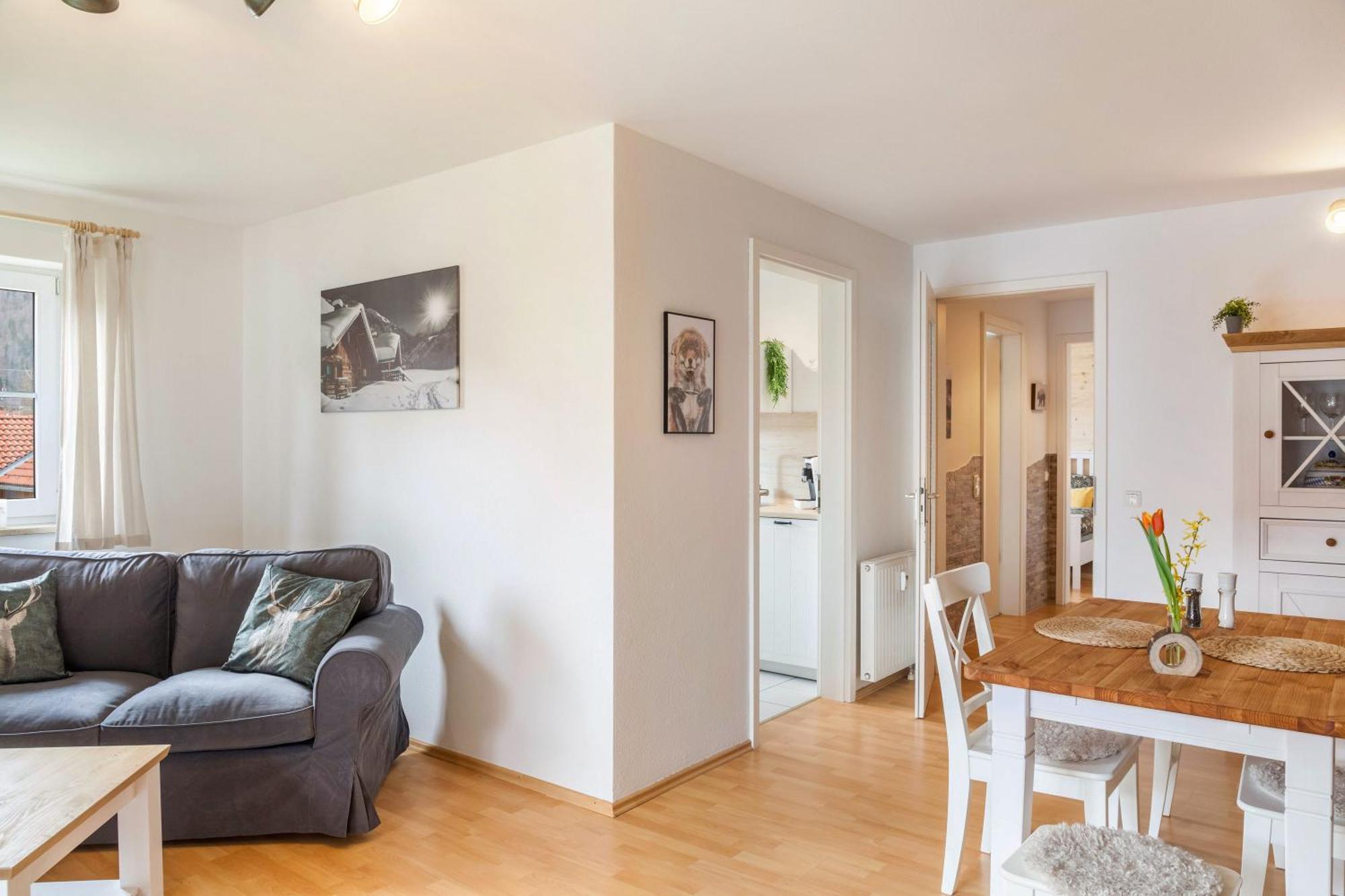 Ferienwohnung Fuchsbau Oberau  Exterior foto